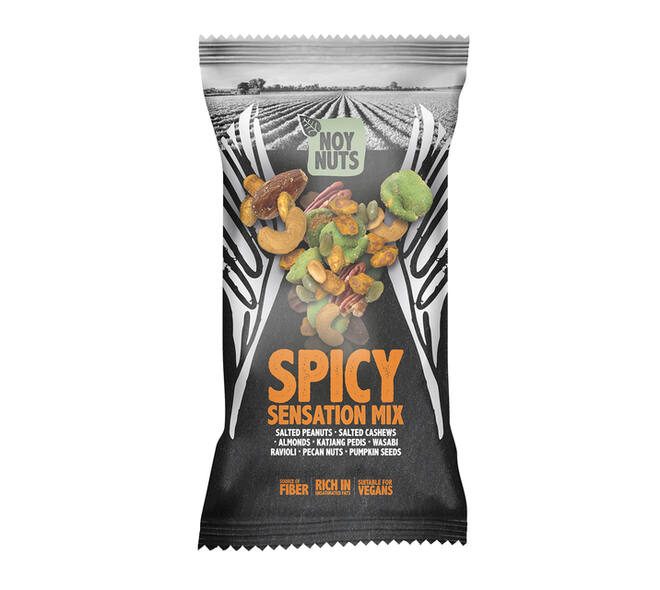 Noten NoyNuts spicy sensation mix zak 45 gram