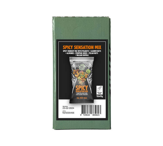 Noten NoyNuts spicy sensation mix zak 45 gram