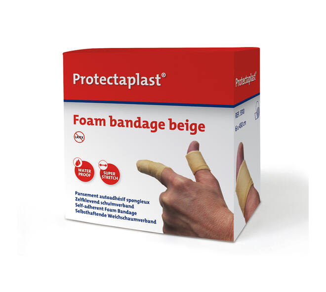 Foamverband Protectaplast beige 6cmx4,5m