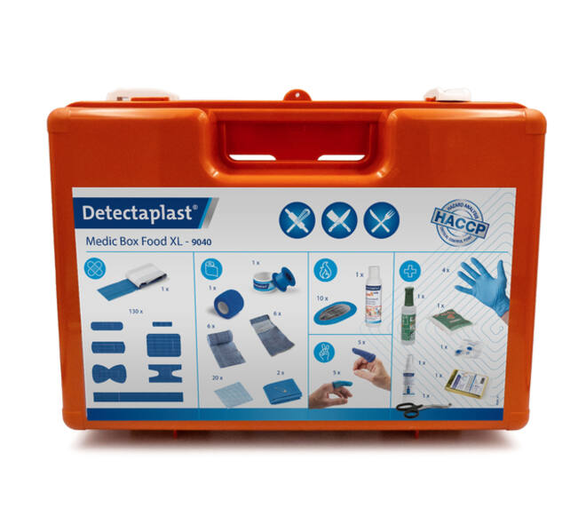 Medic Box Detectaplast Food XL