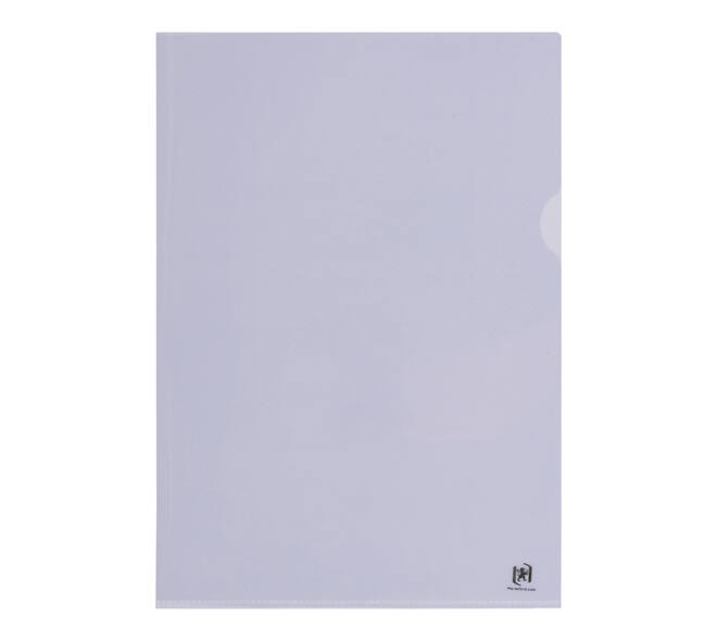 Insteekmap L-model Oxford A4 PVC 140µ glashelder 100 stuks