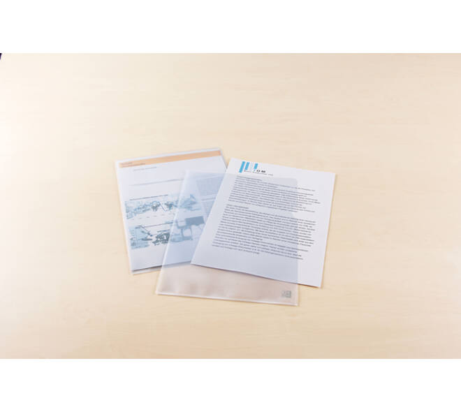 Insteekmap L-model Oxford A4 PP 120µ generfd 100 stuks