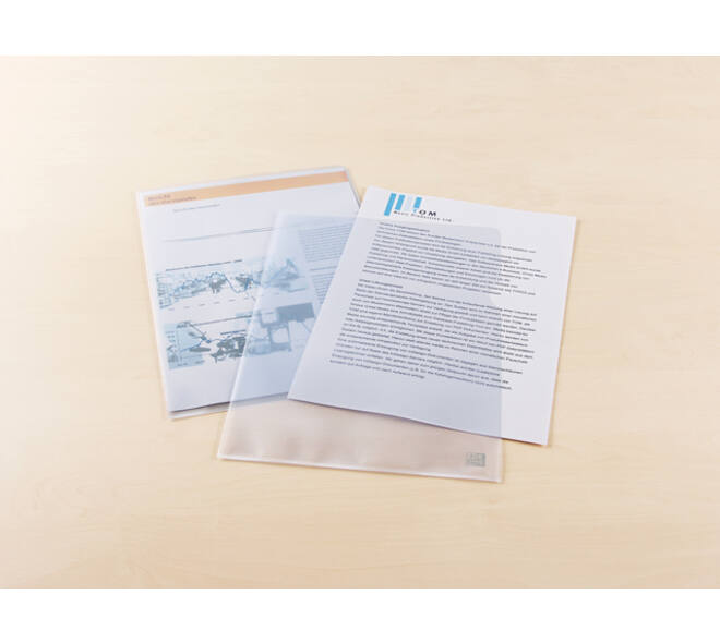 Insteekmap L-model Oxford A4 PP 140µ generfd 100 stuks