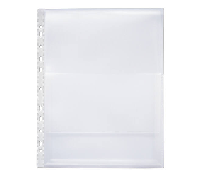 Showtas Oxford A4 PP 200µ glashelder met sluitklep 10 stuks