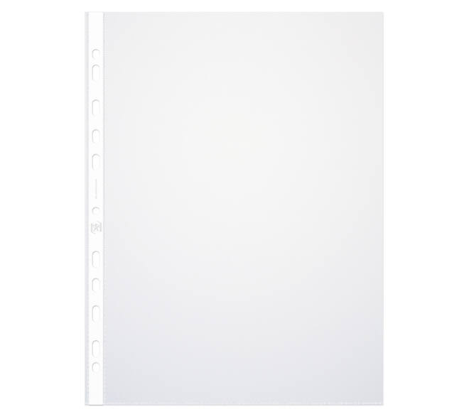 Showtas Oxford  A4 PP 90µ glashelder 100 stuks