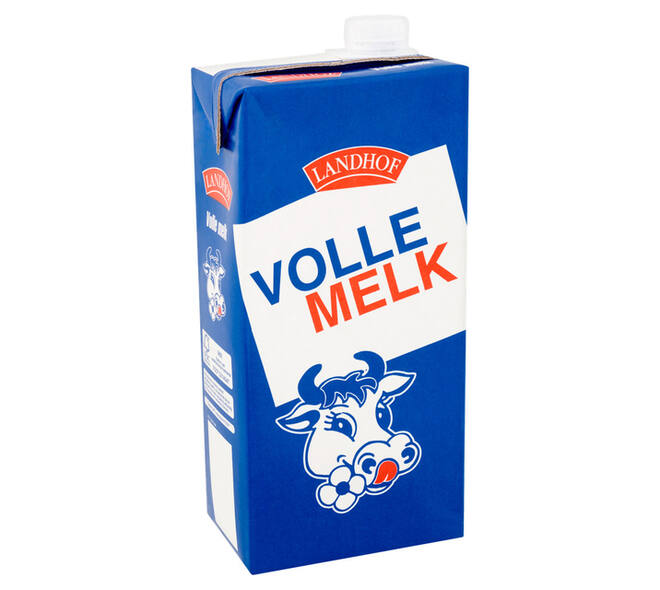 Melk Landhof vol houdbaar pak 1 liter