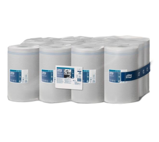 Poetspapier Tork M3 Reflex Advanced 1-laags 343 vel wit 473246