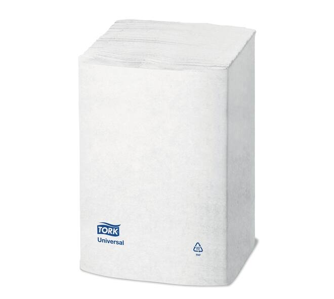 Servet Tork N4 Xpressnap Universal 1/4 vouw 1-laags 213x330mm 1125 vel wit 10840