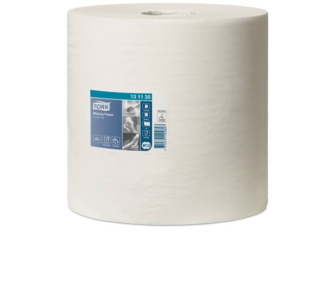 Poetspapier Tork W2 Advanced 1-laags 1150 vel wit 131135
