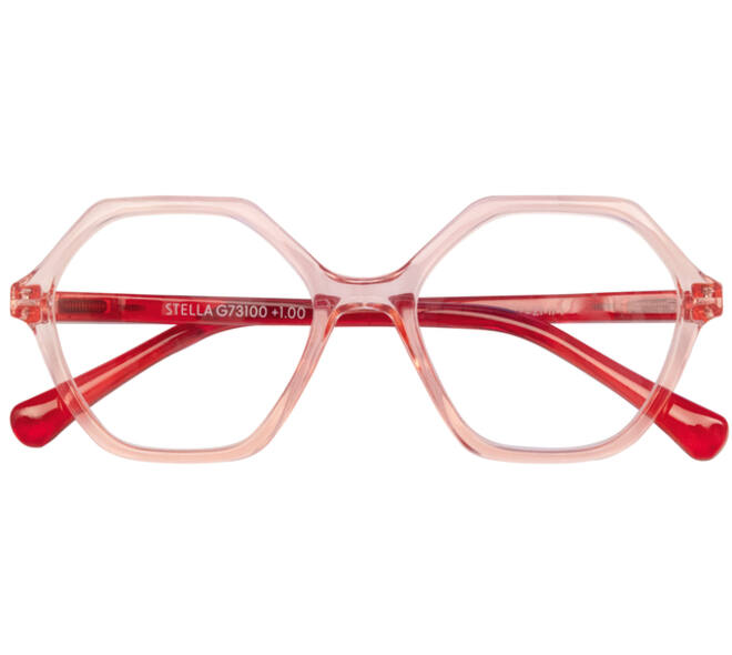 Leesbril I Need You Stella +2.00 dpt roze