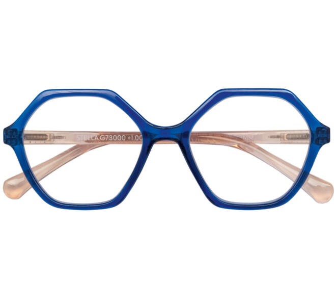 Leesbril I Need You Stella +3.00 dpt blauw