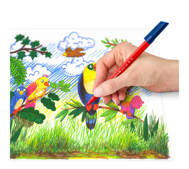 Kleurstift Staedtler Noris 326 kartonnen etui 20 kleuren