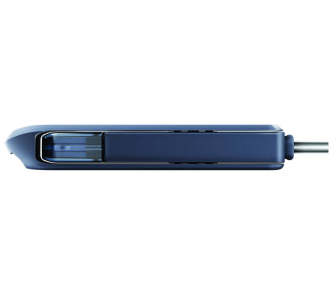 Phone Drive 128GB lightning- USB-C blauw