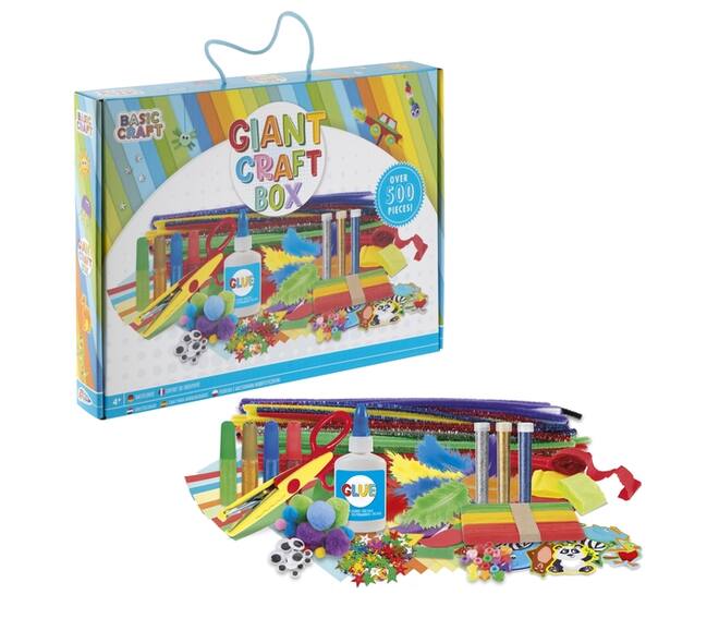 Giant Craft Box 40x30 cm over 500 pieces