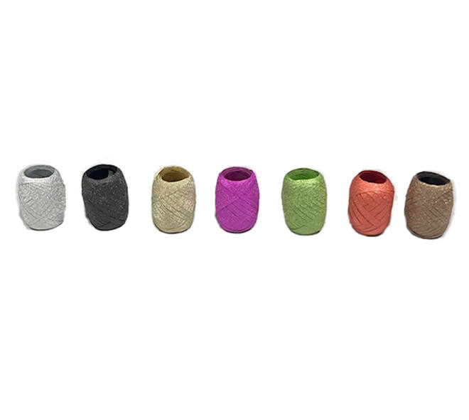 Polyband Haza glitter set 8 kleuren