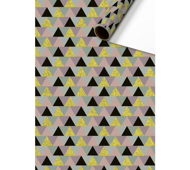 Inpakpapier Stewo Dazzling Yule 200x70cm assorti