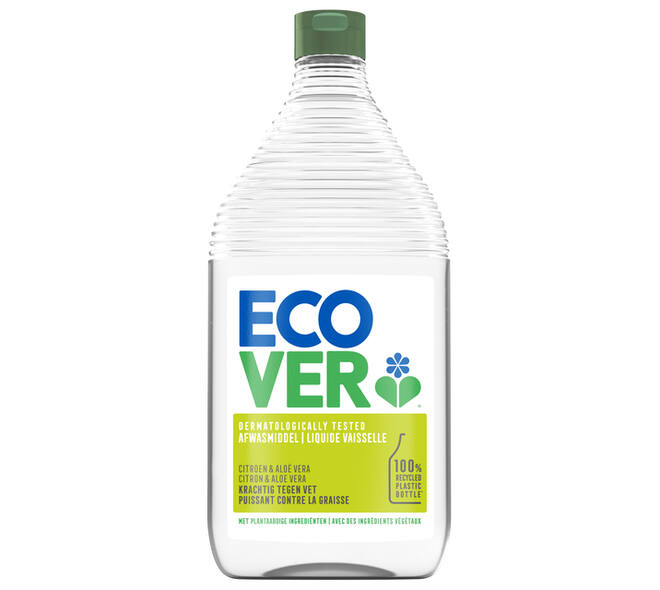 Afwasmiddel Ecover citroen & aloë vera fles 950ml