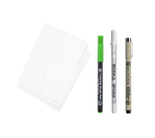 Tekenset Sakura Creative Kit Manga 6 stuks