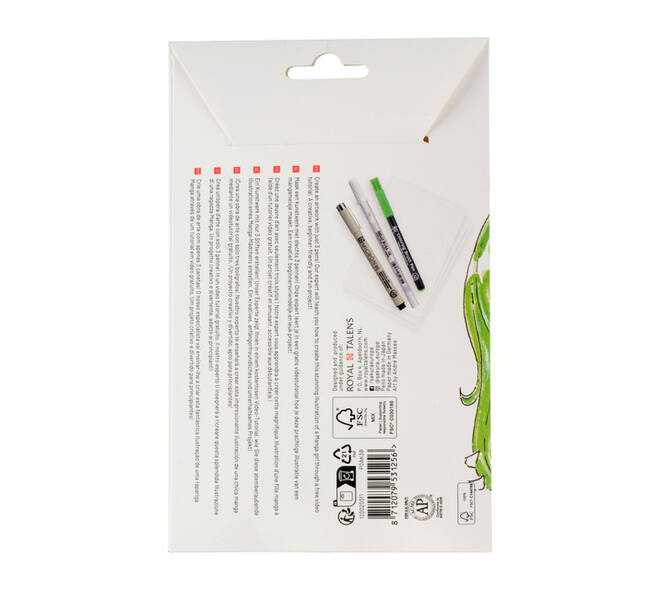 Tekenset Sakura Creative Kit Manga 6 stuks