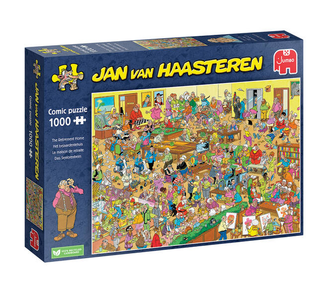 Puzzel JvH Het Bejaardentehuis 1000st