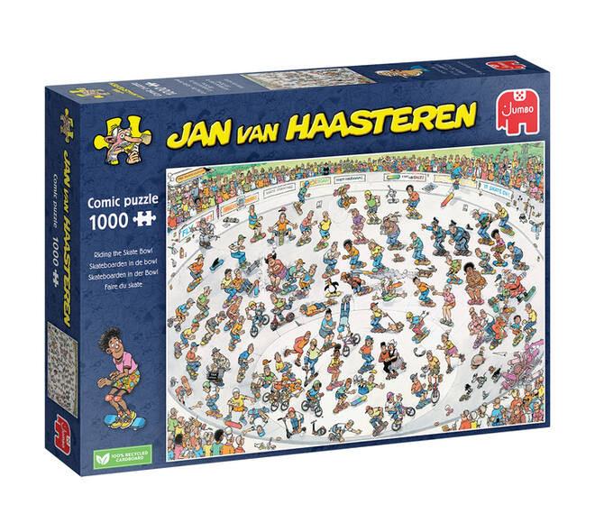 Puzzel JvH Skatebowl 1000st