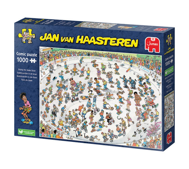 Puzzel JvH Skatebowl 1000st