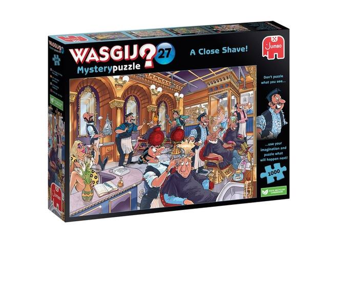 Puzzel Wasgij Mystery 27 Vlam In De Pan! 1000st