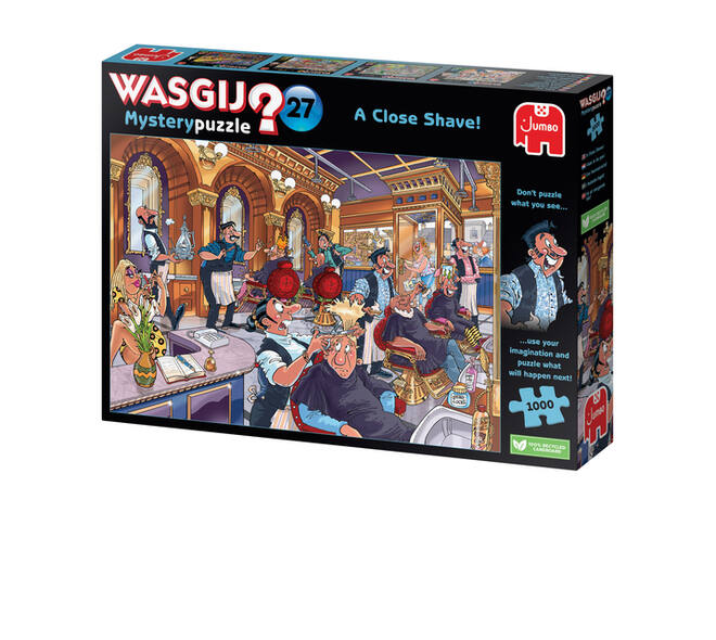 Puzzel Wasgij Mystery 27 Vlam In De Pan! 1000st