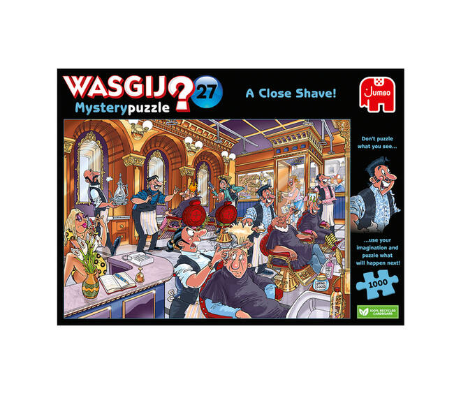 Puzzel Wasgij Mystery 27 Vlam In De Pan! 1000st