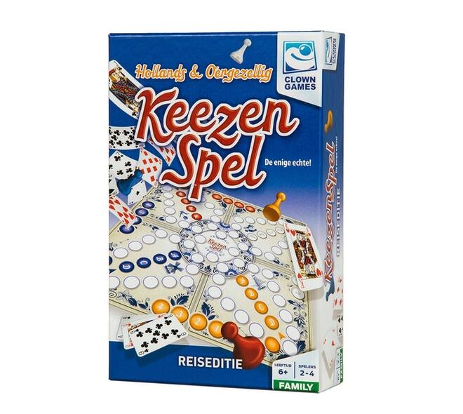 Spel Keezen Clown reiseditie