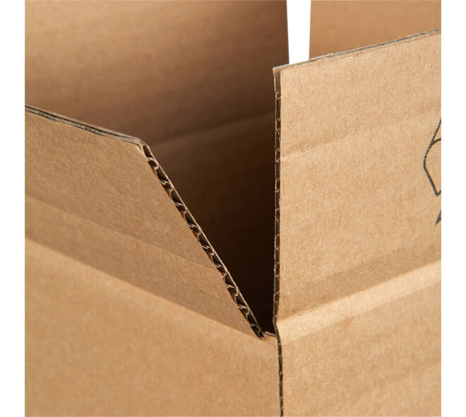 Vierkante koker IEZZY 430x120x120mm bruin