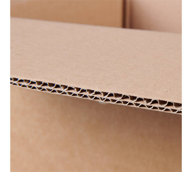 Amerikaanse vouwdoos IEZZY 425x325x300mm BC-golf bruin
