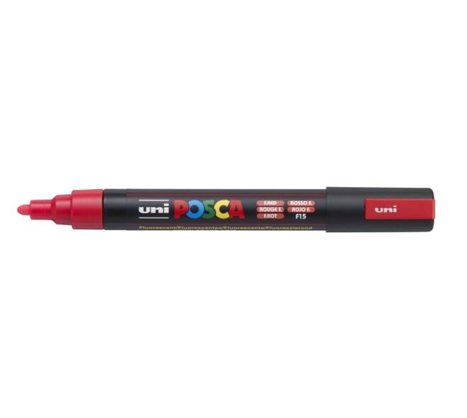 Paintmarker Uni POSCA PC5M medium fluor rood