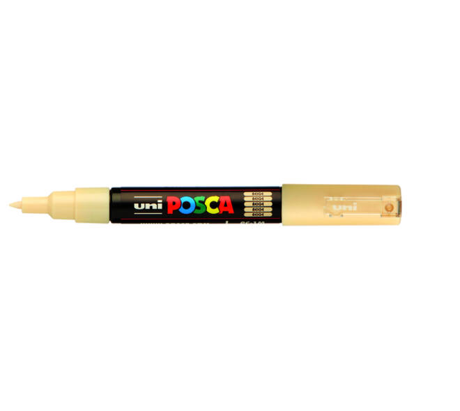 Paintmarker Uni POSCA PC1MC extra fijn beige