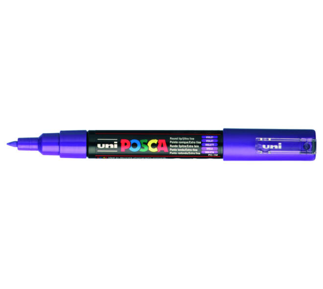 Paintmarker Uni POSCA PC1MC extra fijn paars