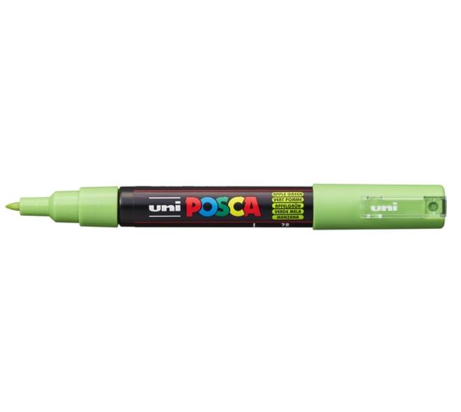 Paintmarker Uni POSCA PC1MC extra fijn appelgroen