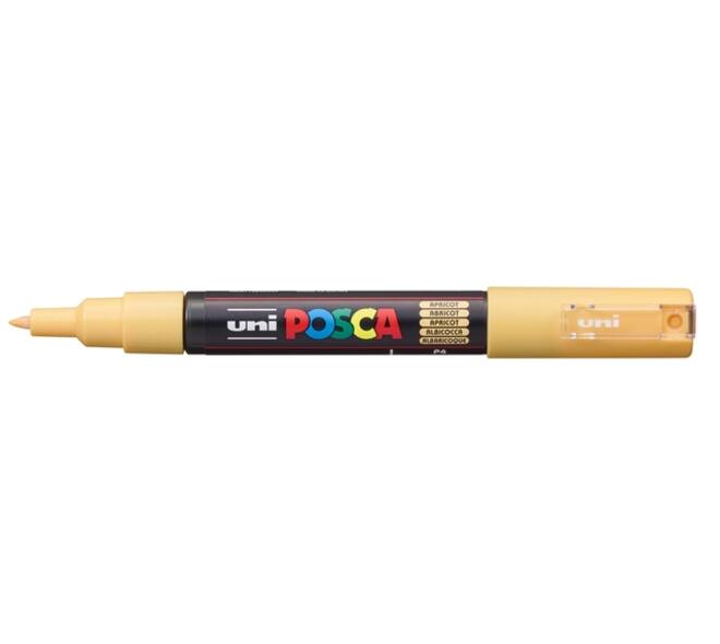 Paintmarker Uni POSCA PC1MC extra fijn abrikoos