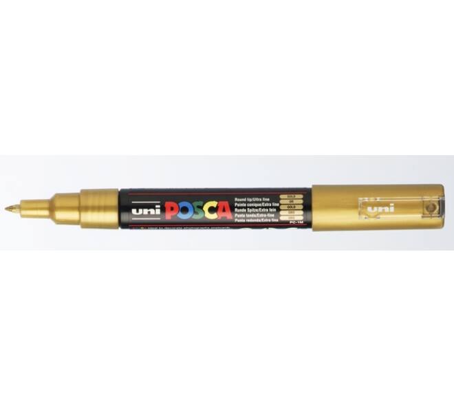 Paintmarker Uni POSCA PC1MC extra fijn goud
