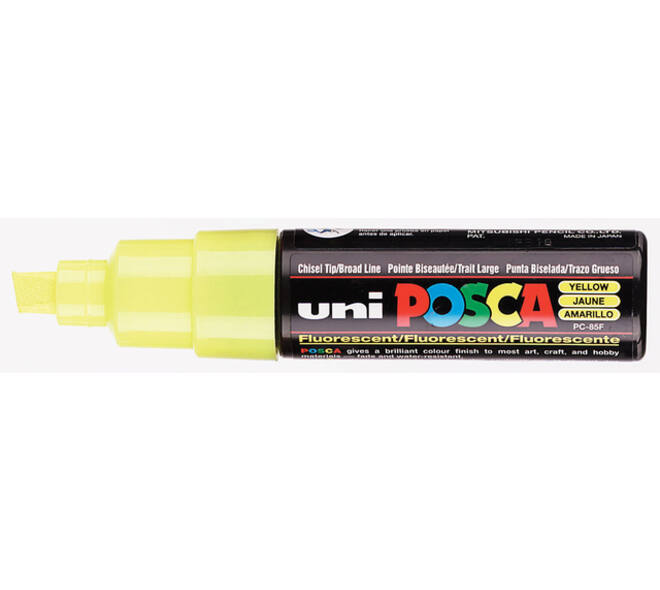 Paintmarker Uni POSCA PC8K breed schuin gl