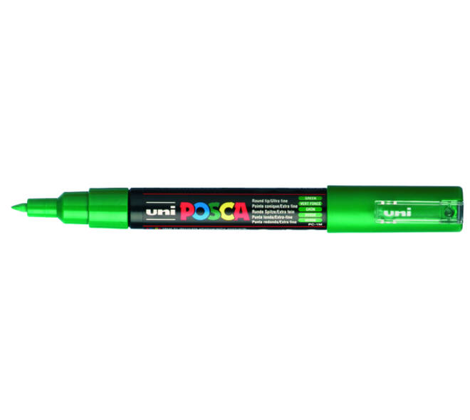 Paintmarker Uni POSCA PC1MC extra fijn donkergroen