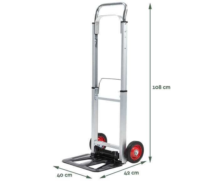 Steekwagen BRASQ stalen plateau 90 kg