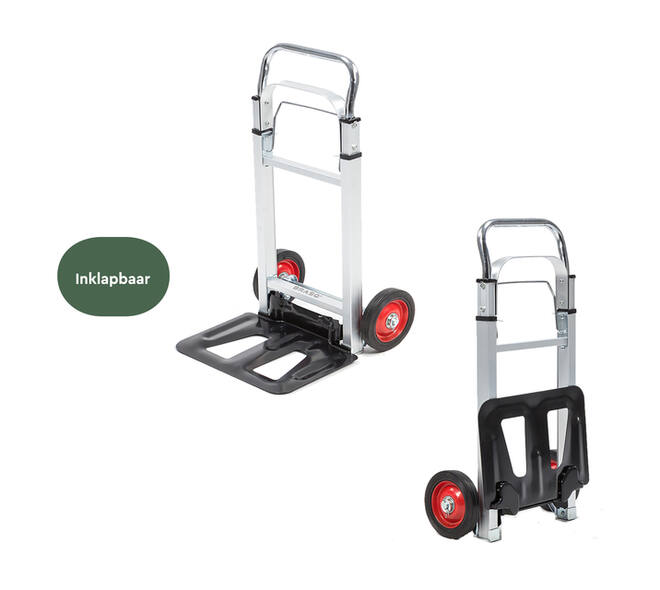 Steekwagen BRASQ stalen plateau 90 kg