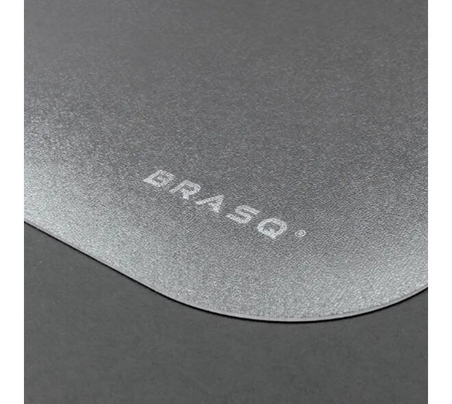 Stoelmat BRASQ PVC 90x120 voor harde vloer