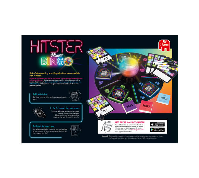 Spel Jumbo Hitster Bingo