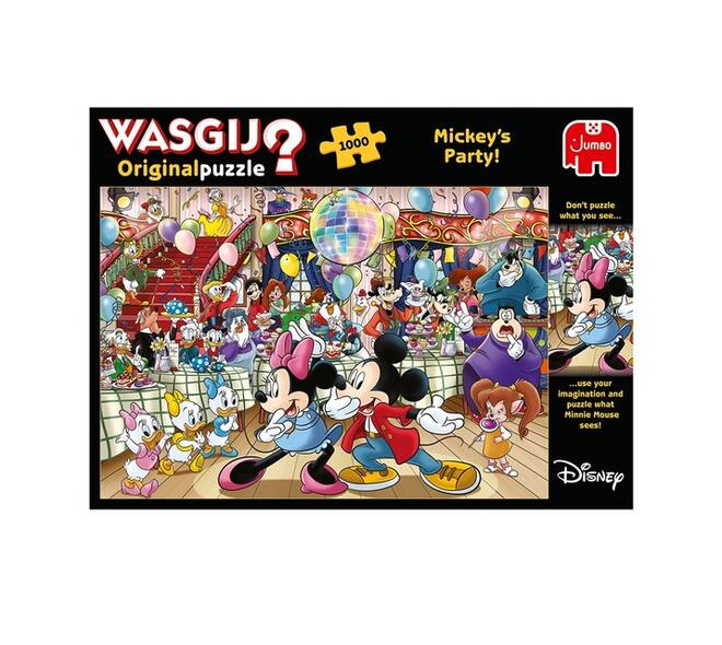 Puzzel Wasgij Original Mickey's Party 1000 stukjes