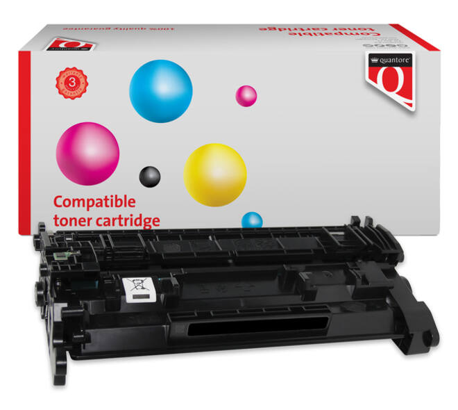 Tonercartridge Quantore alternatief tbv CANON 057H zwart