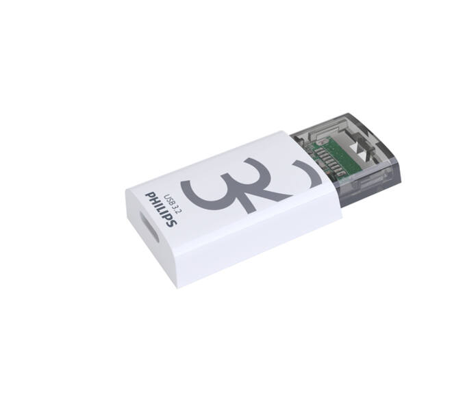 USB stick 3.2 Philips Click USB-C 32GB grijs