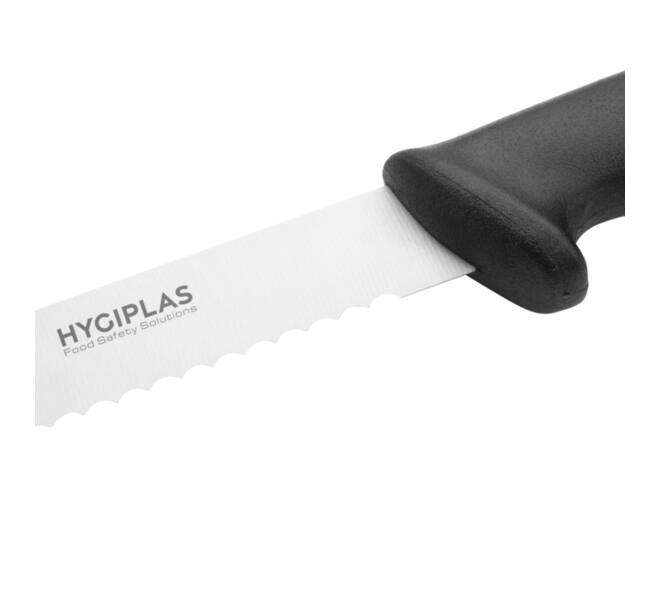 Broodmes Hygiplas 20.5 cm zwart
