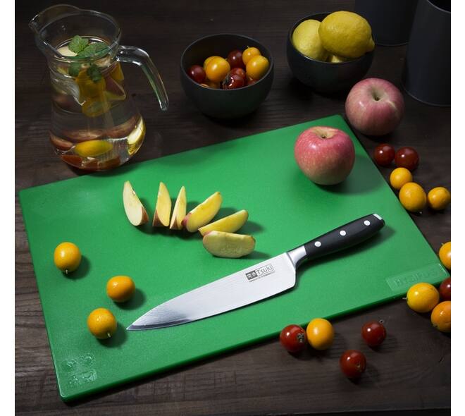 Snijplank Hygiplas LDPE 450x300x10 mm groen