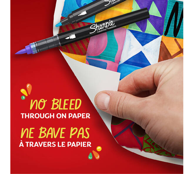 Creatieve marker Sharpie assorti 2 stuks